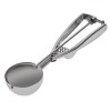 Lingura Inghetata Metalica cu Dozator, 21cm, Argintie - Otel Inoxidabil, Profesionala, Usor de Curatat, Compatibila Masina de Spalat Vase
