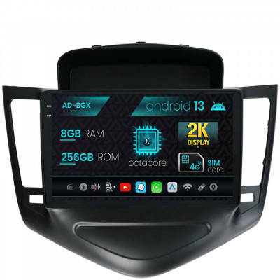 Navigatie Chevrolet Cruze (2008-2014), Android 13, X-Octacore 8GB RAM + 256GB ROM, 9.5 Inch - AD-BGX9008+AD-BGRKIT237 foto