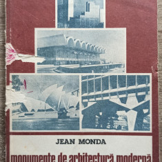 Monumente de arhitectura moderna - Jean Monda