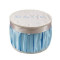 Cutie trusou pentru botez,rotunda, bleu