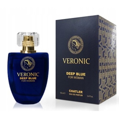 Apa de parfum Chatler Veronic Deep Blue Woman 100 ml foto