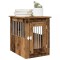 vidaXL Mobilier ladă pentru c&acirc;ini Lemn vechi 45x62x59cm Lemn prelucrat 857636
