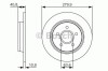 Disc frana FORD FOCUS II Combi (DA) (2004 - 2012) BOSCH 0 986 479 S49