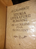 G. CALINESCU - ISTORIA LITERATURII ROMANE DE LA ORIGINI PANA IN PREZENT {1985}