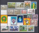 AUSTRIA 1990/91/1992/2000/2001 MULTIPLE SERII MNH, Nestampilat