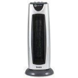 Aeroterma ceramica turn Zass ZCFH 03, putere 2000W, doua trepte de putere 1000W / 2000W, element de incalzire ceramic PTC, termostat reglabil, functie