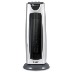 Aeroterma ceramica turn Zass ZCFH 03, putere 2000W, doua trepte de putere 1000W / 2000W, element de incalzire ceramic PTC, termostat reglabil, functie