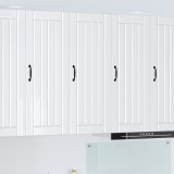 vidaXL Dulap de bucătărie Alb lucios 40 x 31 x 100 cm Lemn compozit 885119