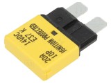 Siguranță Resetabilă Auto GLOSO 20A 14VDC E37-20K-4-01 19,75mm
