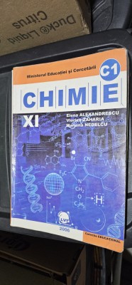 CHIMIE C1 CLASA A XI A ALEXANDRESCU ZAHARIA NEDELCU EDITURA LVS CREPUSCUL foto