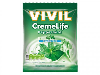 VIVIL CREME LIFE MENTA FARA ZAHAR 60GR foto