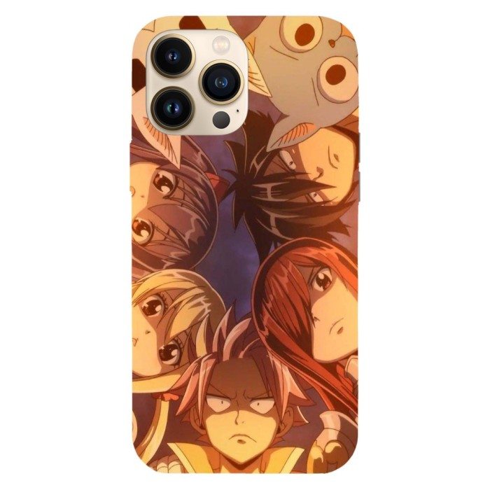 Husa compatibila cu Apple iPhone 11 Pro Max model Fairy Tail team, Silicon, TPU, Viceversa