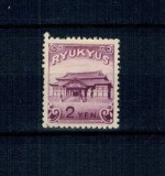 RyuKyu Islands 1950 - Uzual 2Y, castel, neuzat