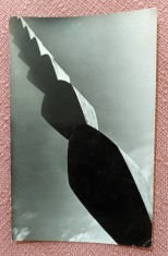 Targu-Jiu. Fragment din Coloana fara sfarsit de C. Brancusi - Coloana infinitului - Circulata, 1968