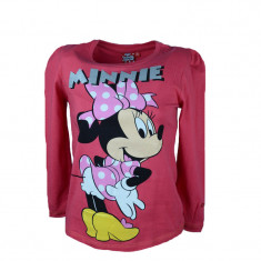 Bluza cu maneca lunga pentru fete Minnie Mouse Disney DISM-GTJL42545C, Coral foto