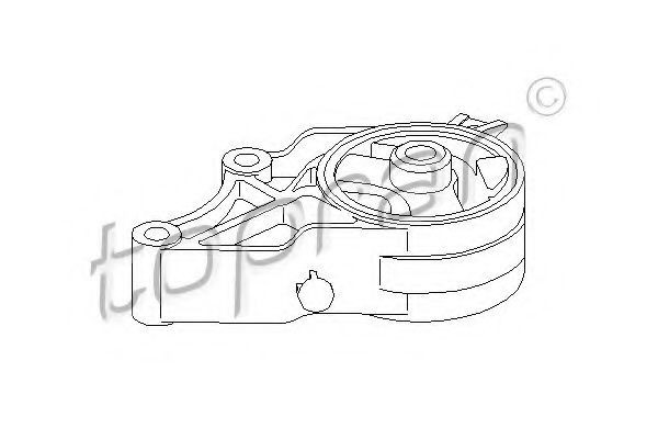 Suport motor OPEL VECTRA C Combi (2003 - 2016) TOPRAN 206 577