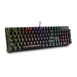 Tastatura Mecanica Gaming Spacer USB Gladiator RGB