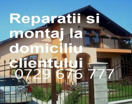 REPARAȚII la domiciliu client:Confectii metalice,Sudura,Instalații-Constanta