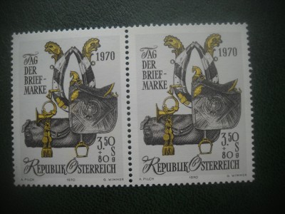 HOPCT TIMBRE MNH 779 ZIUA MARCII POSTALE 1970 -1 VAL AUSTRIA foto