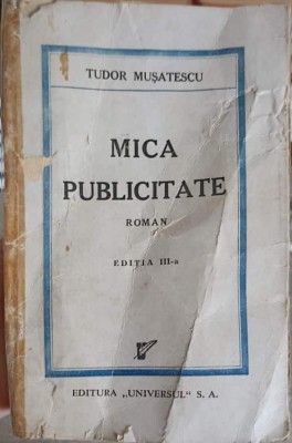 MICA PUBLICITATE-TUDOR MUSATESCU foto