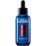 Serum hidratant si revitalizant L&amp;#039;Oreal Paris Men Expert Power Age cu Acid Hialuronic pentru barbati, reduce aspectul ridurilor, 30 ml