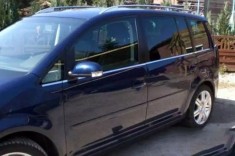 Set de 8 ornamente chedere/geamuri crom pentru VW Touran 1T1, 1T2 din 2003-2010