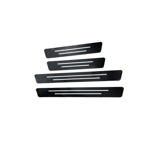 Set abtibild protectie praguri interior culoare carbon Cod: MKT-4PCS Automotive TrustedCars