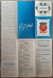 Suceava, plan de la ville// pliant perioada comunista
