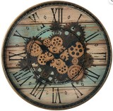 Ceas de Perete Vintage &bdquo;Tech&rdquo; &ndash; Atmosphera Cr&eacute;ateur d&#039;Int&eacute;rieur