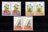 A11 TX9 15 - 1993 - Plante medicinale - perechi de doua timbre, Flora, Nestampilat