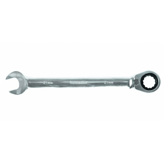 Cheie combinata cu clichet reversibil 19mm REVERS CR-V, Topmaster, 231912
