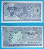 Rwanda (Ruanda) 50 Francs 1976 &quot;Mineri&quot; UNC seria W573662 p#7