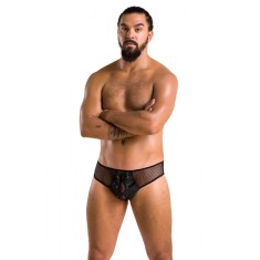 Bikini cu Snur Richard, Negru, S/M