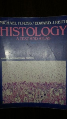 Histology a text and atlas Michael H. Ross foto