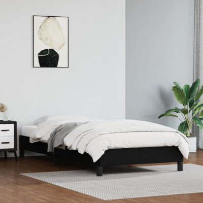 Cadru de pat, negru, 80x200 cm, piele ecologica GartenMobel Dekor foto