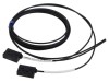 Senzor fibră optică OMRON Rază 4m Mod emiţător-receptor IP67