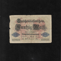 Germania 50 marci mark 1914 seria4805702