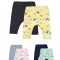 Set de 2 perechi de pantaloni Frunze pentru bebelusi, Tongs baby (Culoare: Galben, Marime: 9-12 luni)