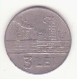 Republica Socialistă Rom&acirc;nia 3 lei 1966