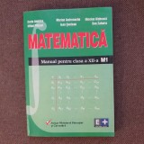 MATEMATICA MANUAL PENTRU CLASA A XII A M1 DORIN ANDRICA MARIAN ANDRONACHE