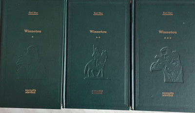 Winnetou Karl May - (3 volume) (Adevarul) foto