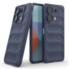 Husa wave, compatibila cu Xiaomi Redmi Note 13 5G, Grip Anti-Soc, Tpu, Navy Blue, ALC MOBILE