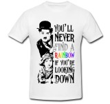 Cumpara ieftin Tricou &quot; Down Charlie Chaplin &quot;