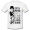 Tricou &quot; Down Charlie Chaplin &quot;