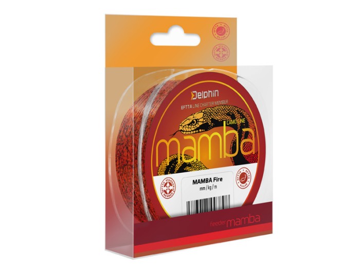 Monofilament Mamba Feeder Fir Camuflaj, 0,23 mm. / 200M - Delphin