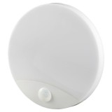 Plafoniera led 15w ip20 senzor de miscare 3in1 - alb