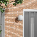 Aplica de perete pentru exterior vidaXL Argintiu Oțel inoxidabil IP44