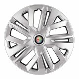 Set 4 Capace Roti 16 inchi (R16) Raven Gri, Compatibile Cu Alfa Romeo