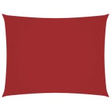Cumpara ieftin Parasolar, rosu, 3,5x5 m, tesatura oxford, dreptunghiular