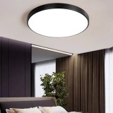 Plafoniera LED LUMA, 48W, Lumina Rece, Negru ModernLight Concept